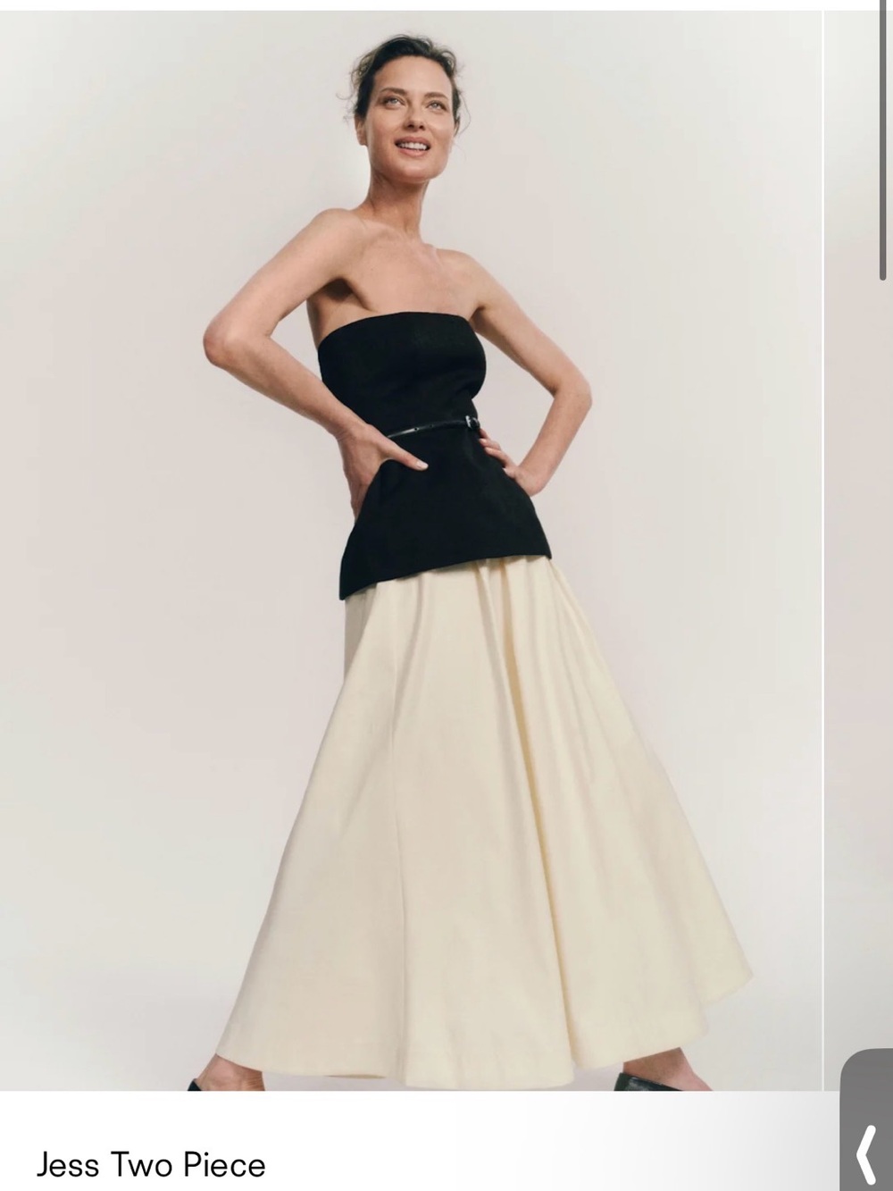 Reformation Jess Two Piece Maxi Dress